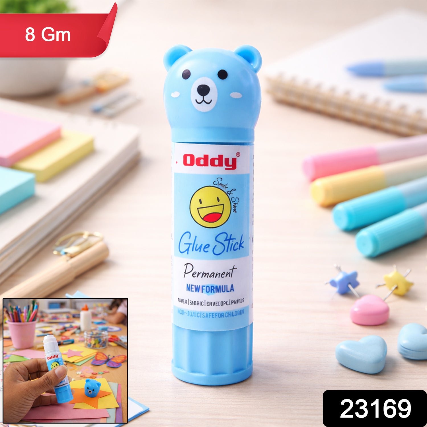Kids Glue Stick – Safe, Non-Toxic Adhesive for Crafts & School Projects - Image 2