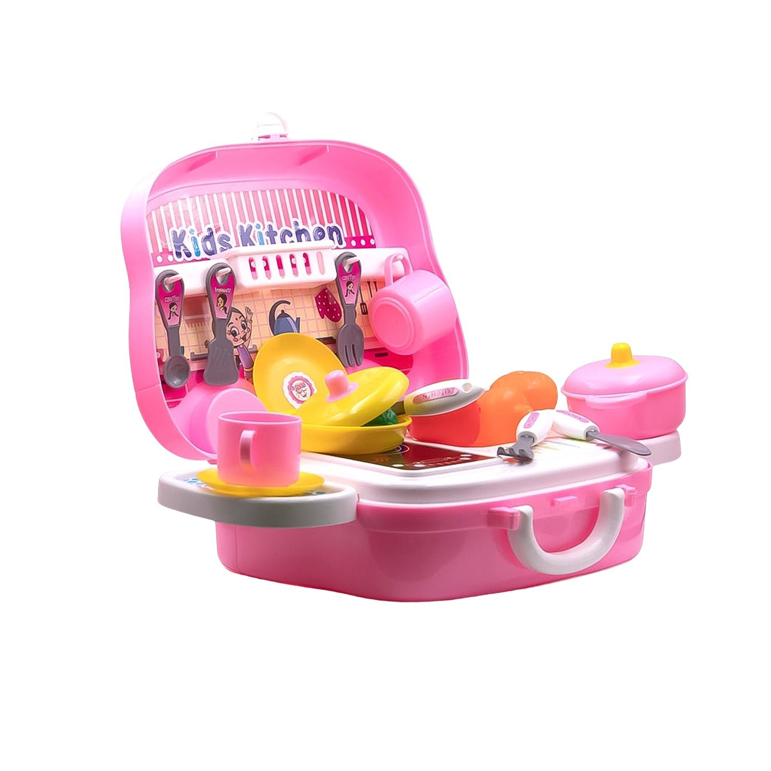Kids Kitchen Play Set - 23-Piece Portable Pretend Play | Aditi - Image 6