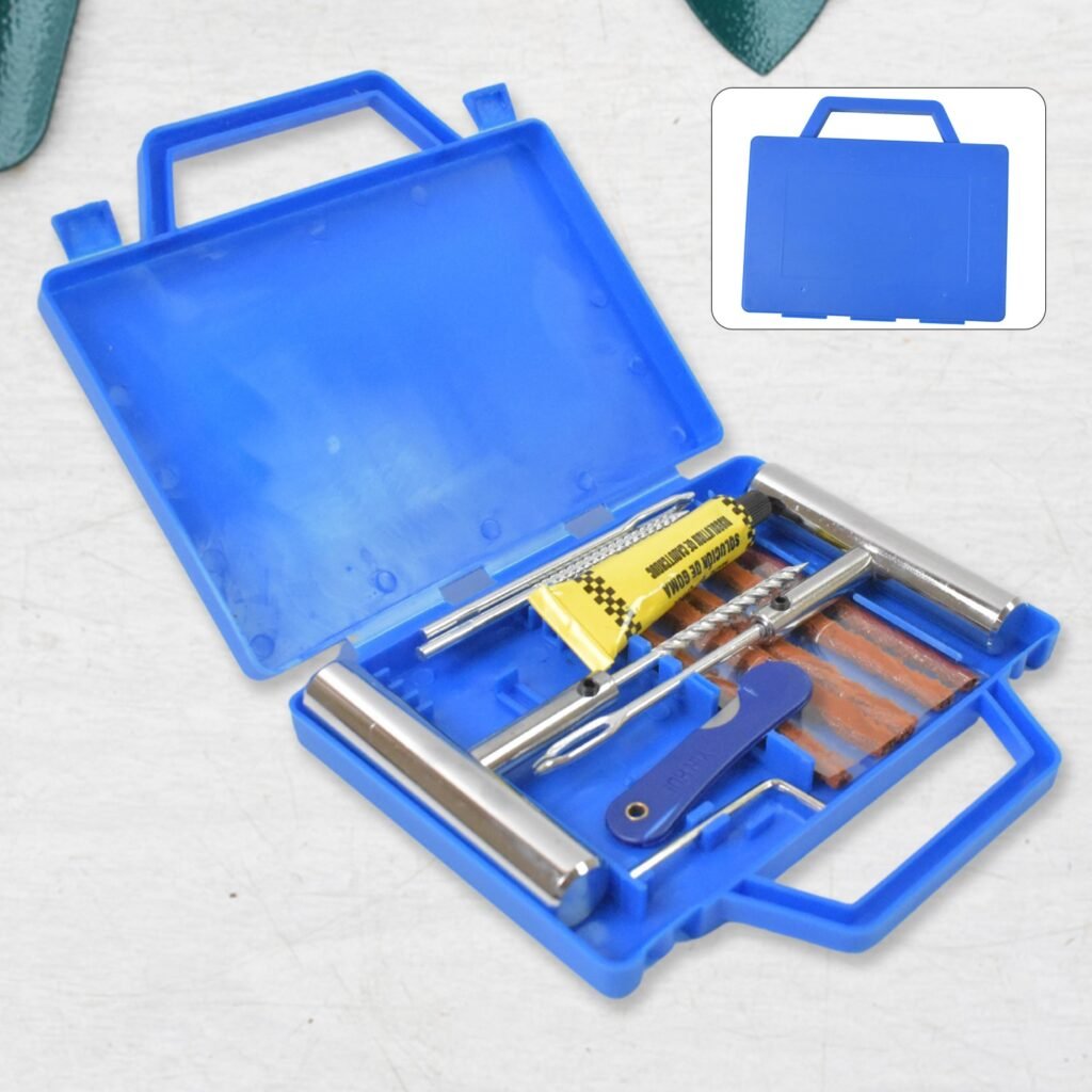 Tire Repair Kit - 13-Piece Portable Set | PowerPulse