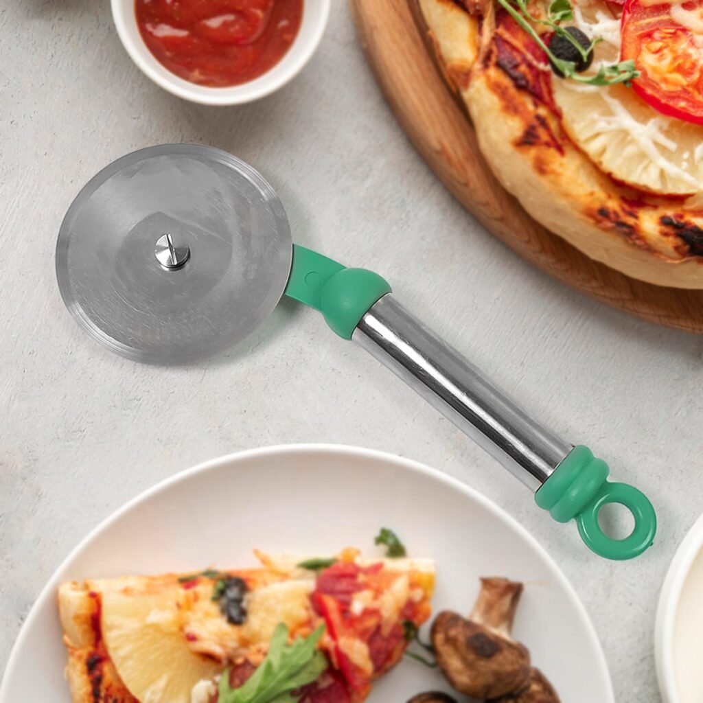 Stainless Steel Pizza Cutter - Sharp Wheel | Quickslice