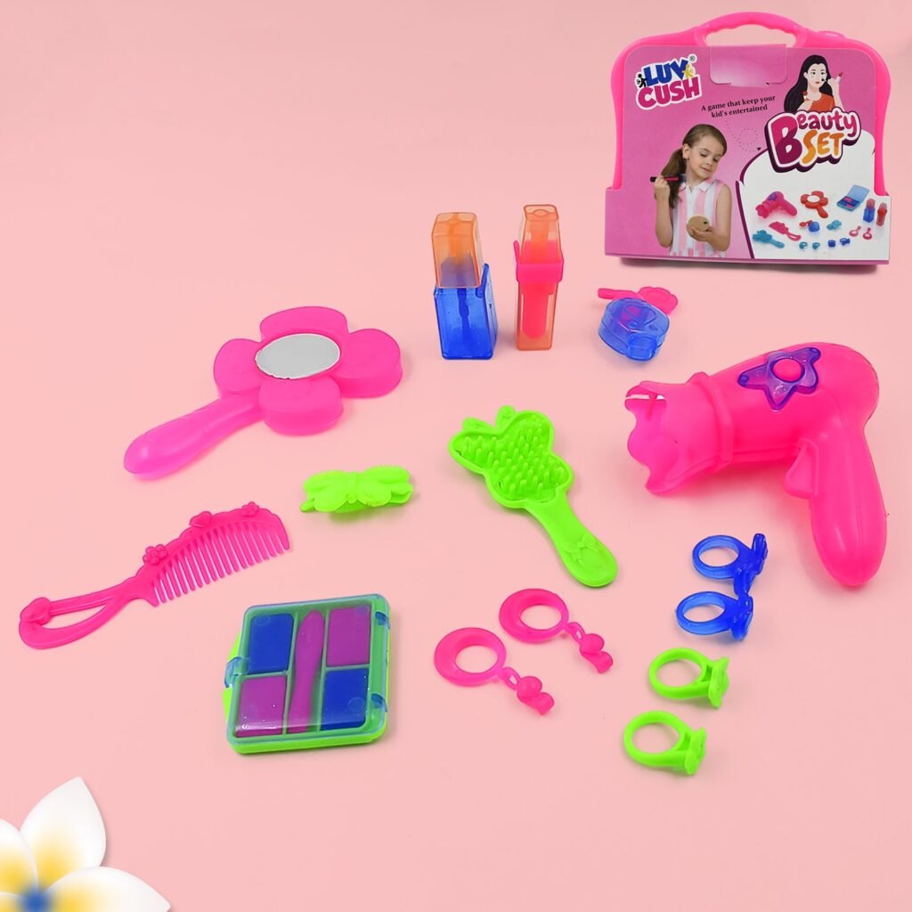 Kids Beauty Set – Portable Pretend Play Makeup Kit | Little Learners