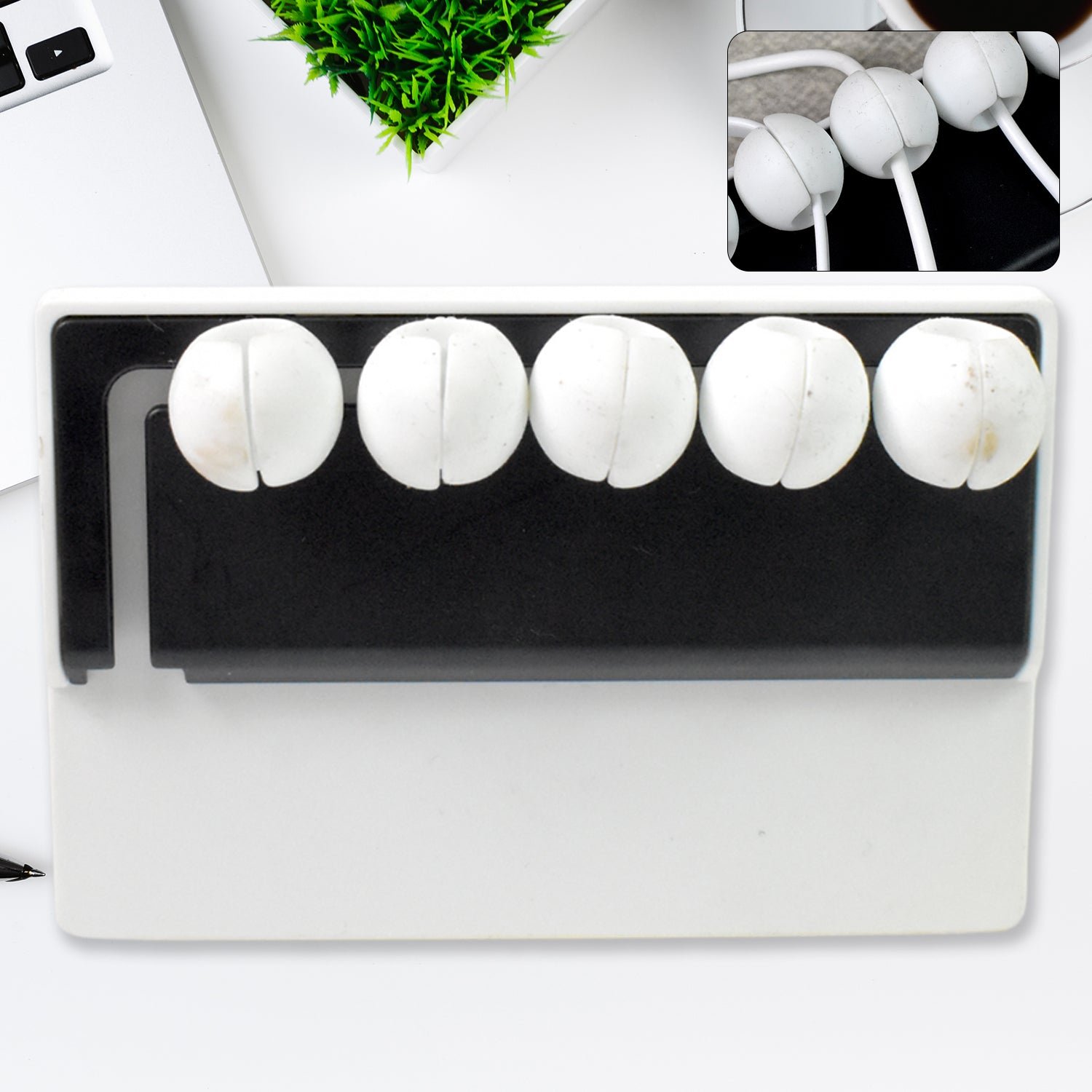 Cable Management Clip – Keep Wires Neat & Clutter-Free