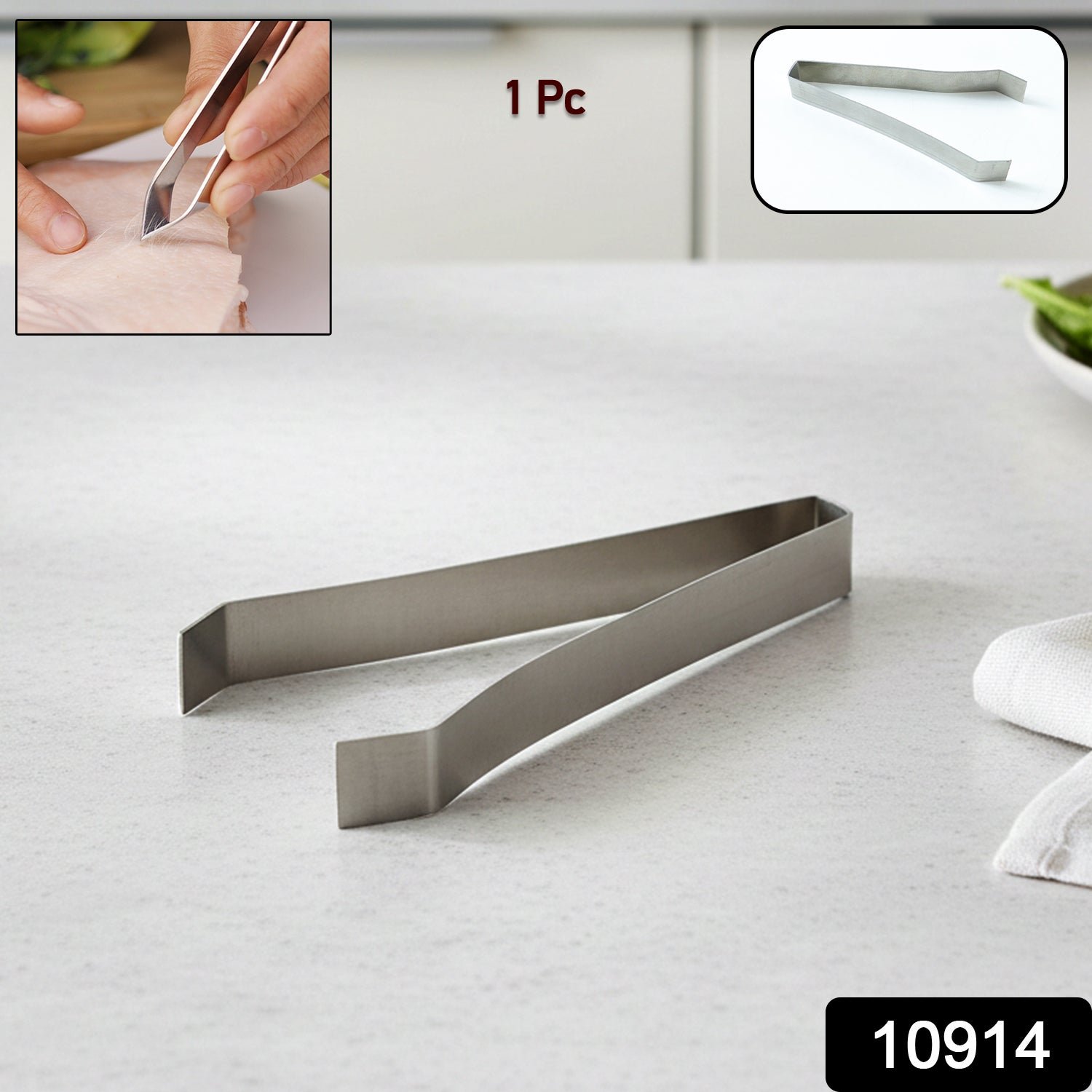 Fish Bone Tweezer – Precise Stainless Steel Kitchen Tool - Image 2