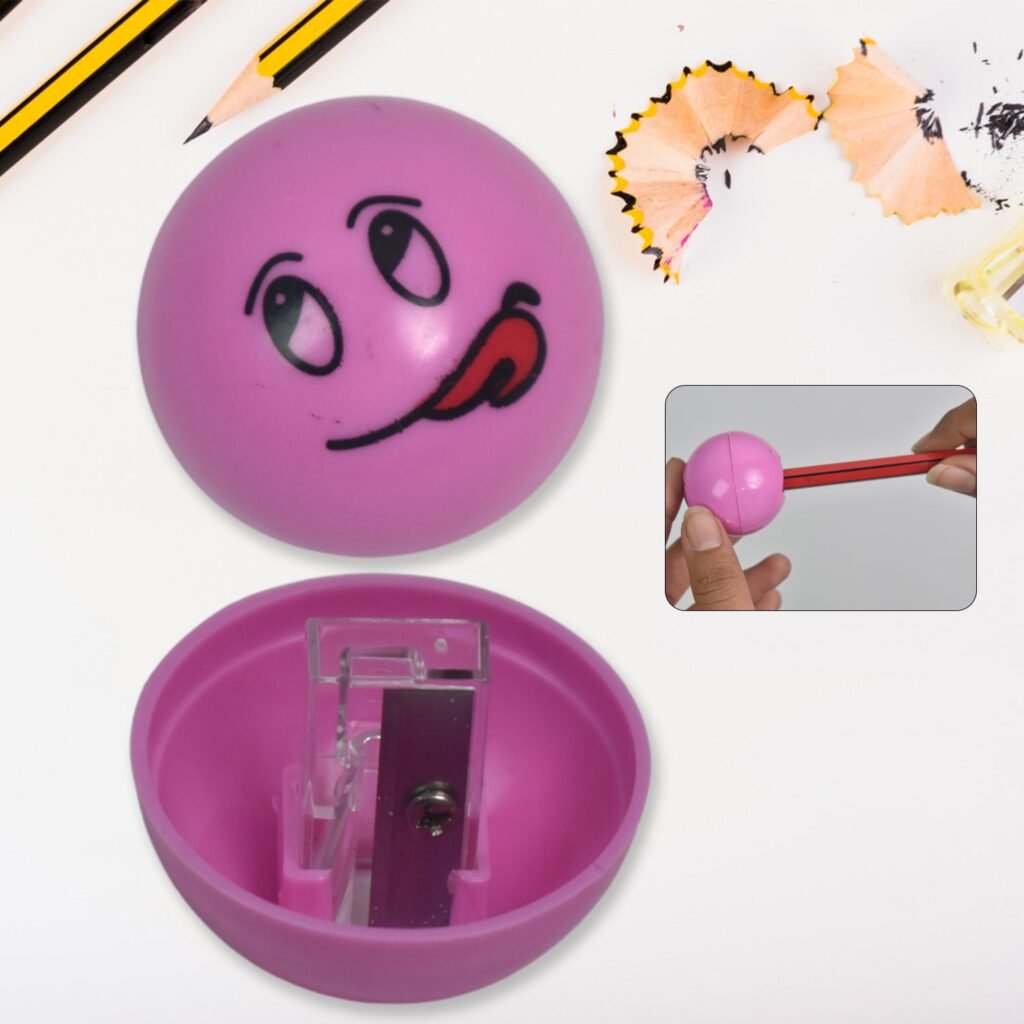 Kids Pencil Sharpener – Round Mix Design for School | Writezo