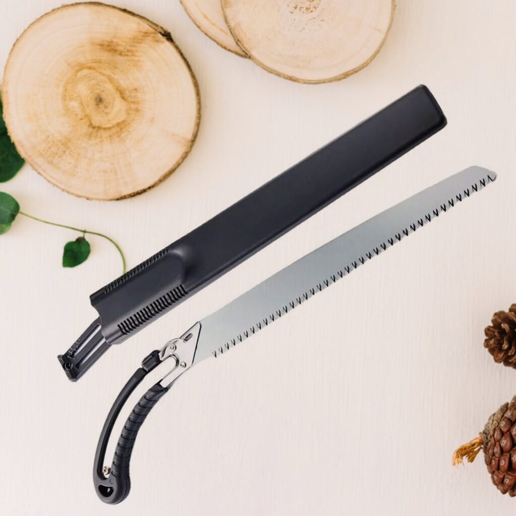 Hand Pruning Saw - 50cm High Carbon Steel for Tree Cutting | Tidy Roots