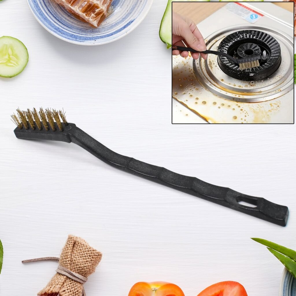 Brass Wire Brush - Multi-Purpose Cleaning & Rust Removal | Velvet Wipe