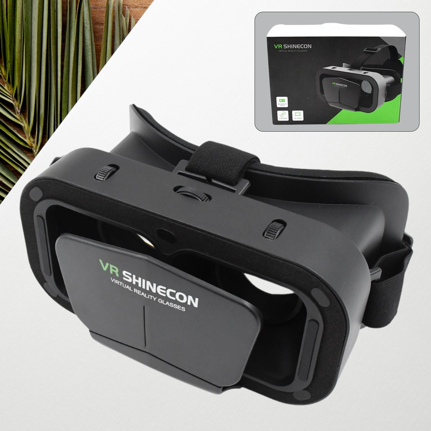3D VR Box Headset – Adjustable Lenses for Comfortable VR Experience - Image 2