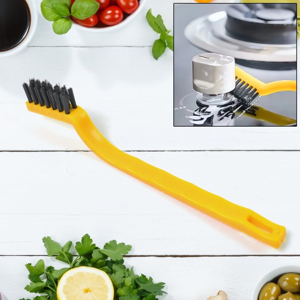 Mini Nylon Cleaning Brush - Powerful Scrubbing for Home | Velvet Wipe