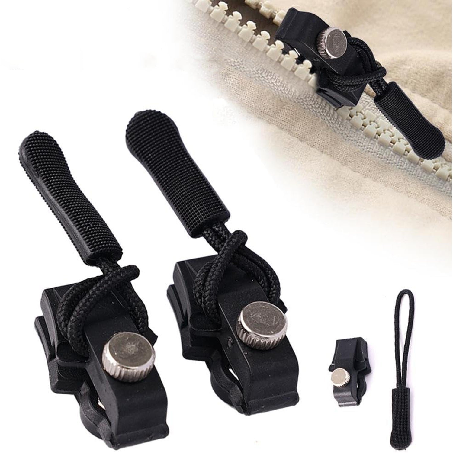 Detachable Zipper Slider - Universal Repair Kit | BoltForce - Image 8