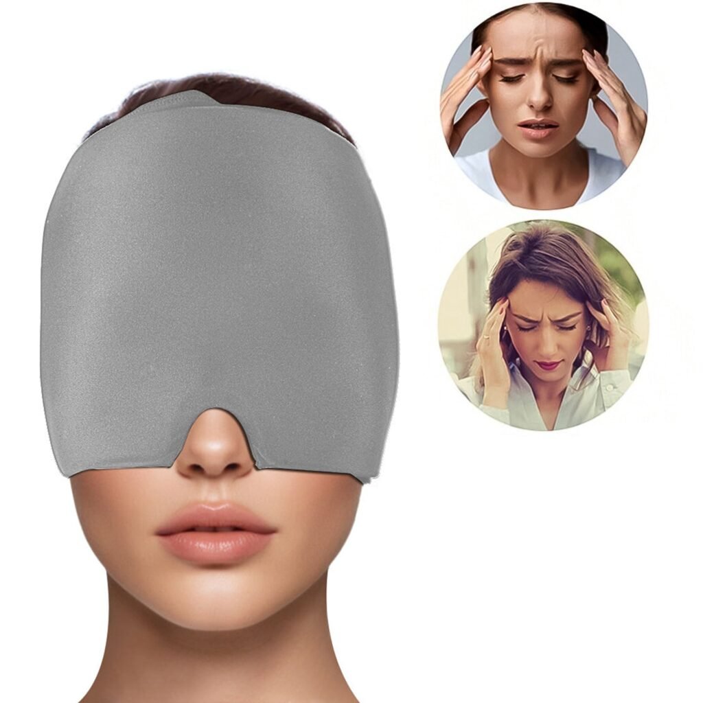 Migraine Relief Cap - Cooling Gel Head Wrap for Headaches | GlowForm