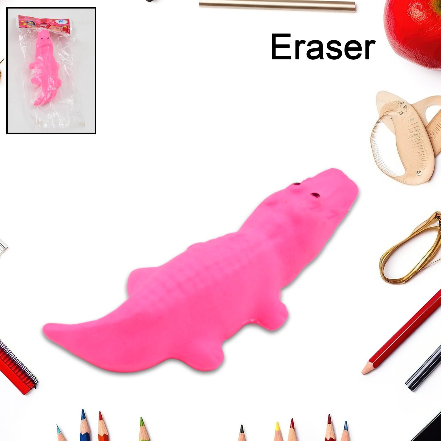 Animal Eraser for Kids - Cute & Educational Stationery | Writezo