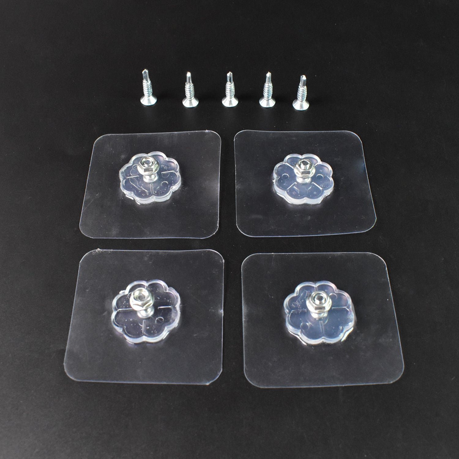 Self Adhesive Hooks - Drill-Free Heavy Duty 4 Pcs Set | GlimmerHome - Image 3