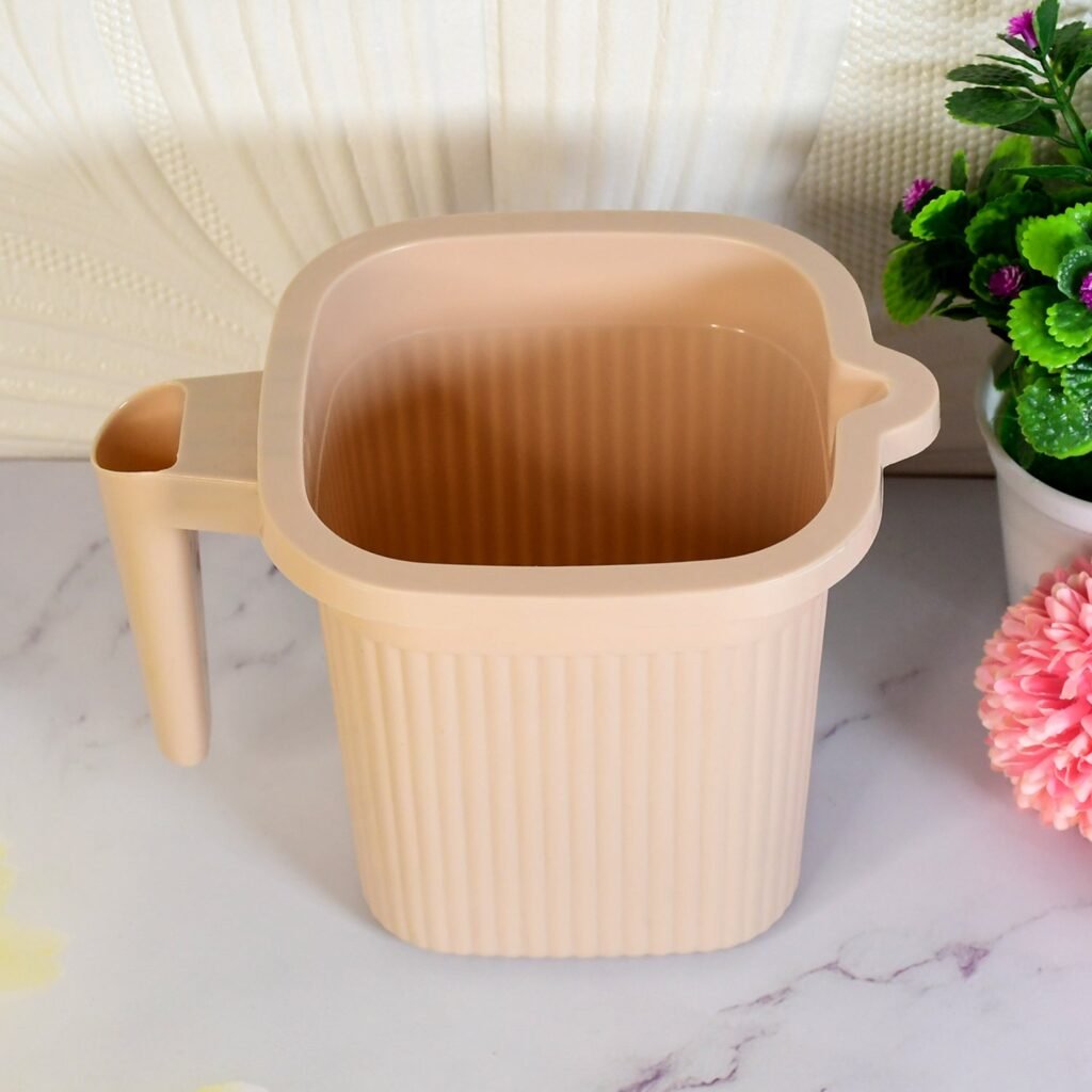 Plastic Bath Mug 1000ML - Durable & BPA-Free | Bathora