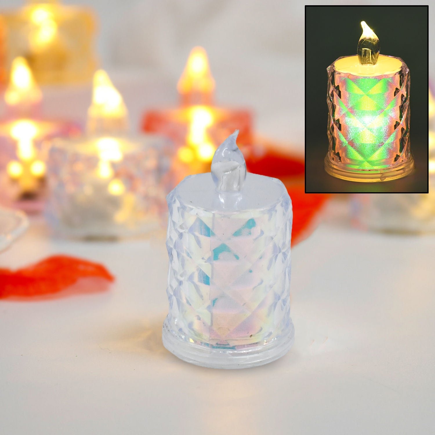 LED Tealight Candles – Flameless Warm Glow for Diwali & Decor | Indo Glow - Image 4