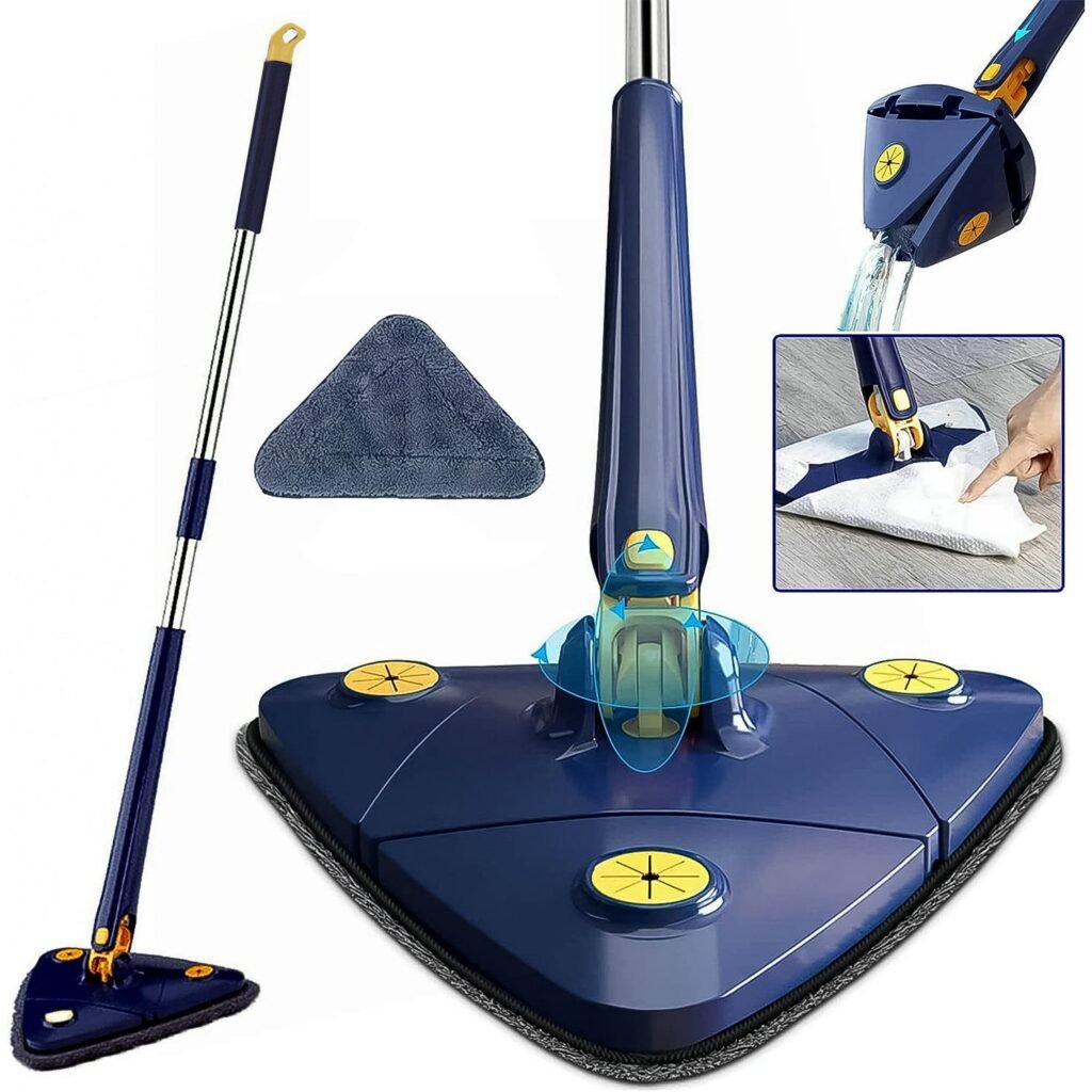 Triangle Mop - 360 - Rotatable, Extendable Handle | Storenzo