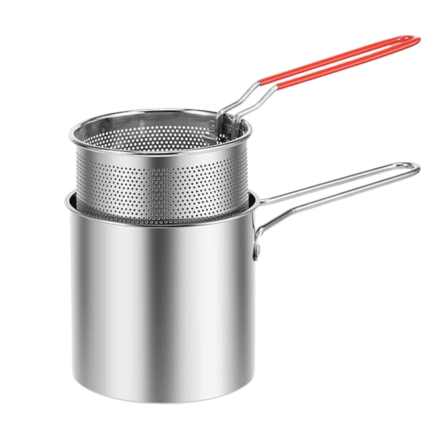 Deep Frying Pot – Stainless Steel with Strainer Basket | FirePot - Image 4