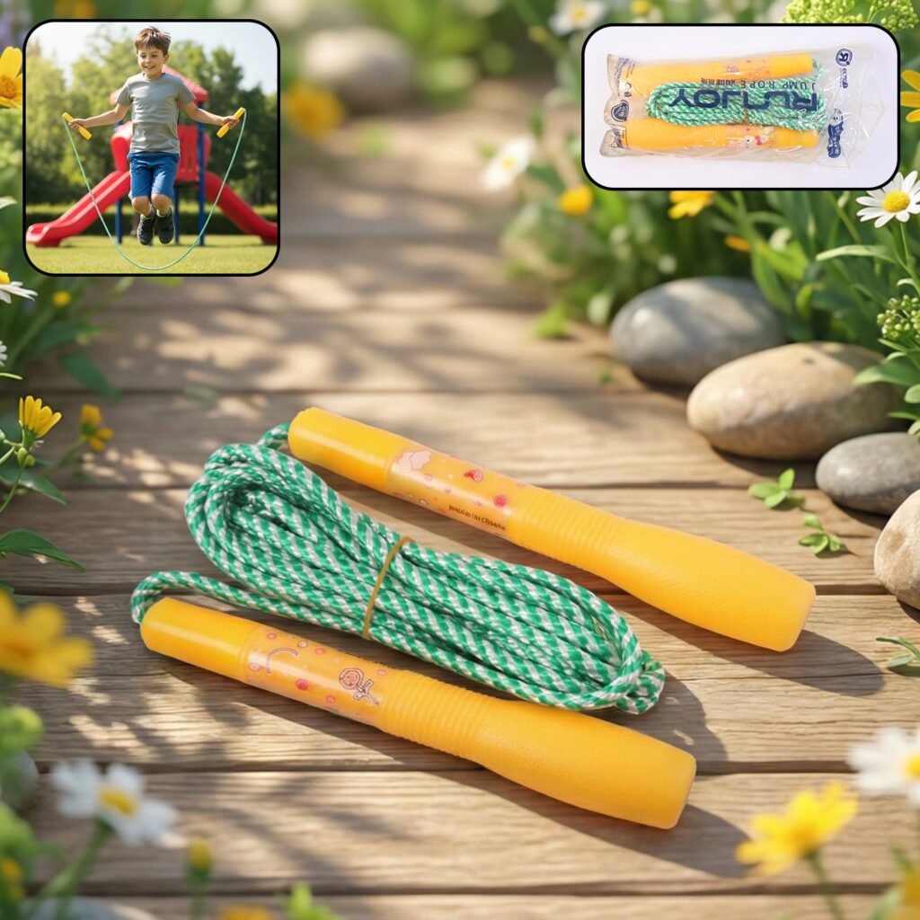 Kids Skipping Jump Rope – Comfortable Grip & Smooth Rotation for Active Play
