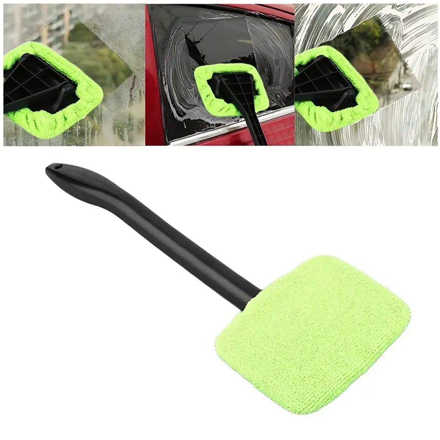Car Windshield Cleaner - Microfiber Wiper for Streak-Free Shine | Velvet Wheels - Image 6