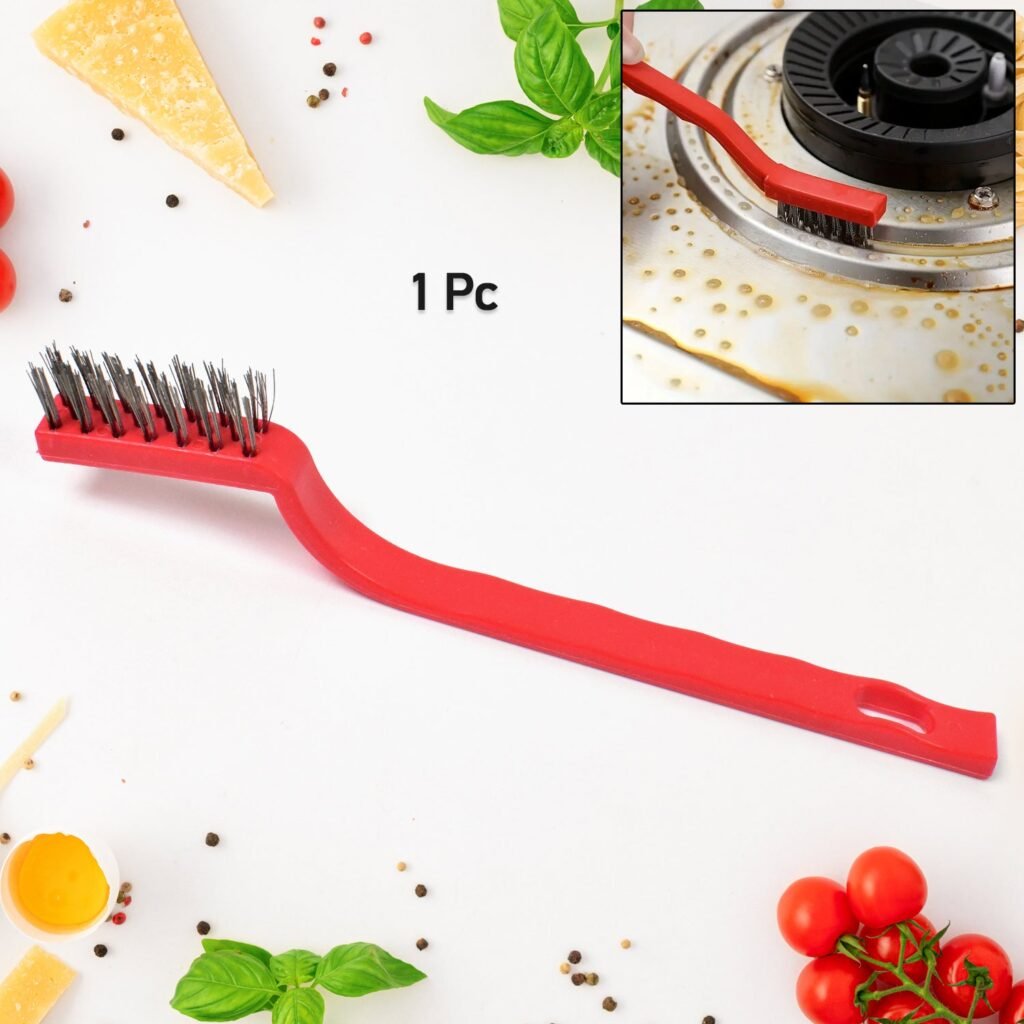 Mini Stainless Steel Wire Brush - Rust Removal & Detail Cleaning | SparkleTidy
