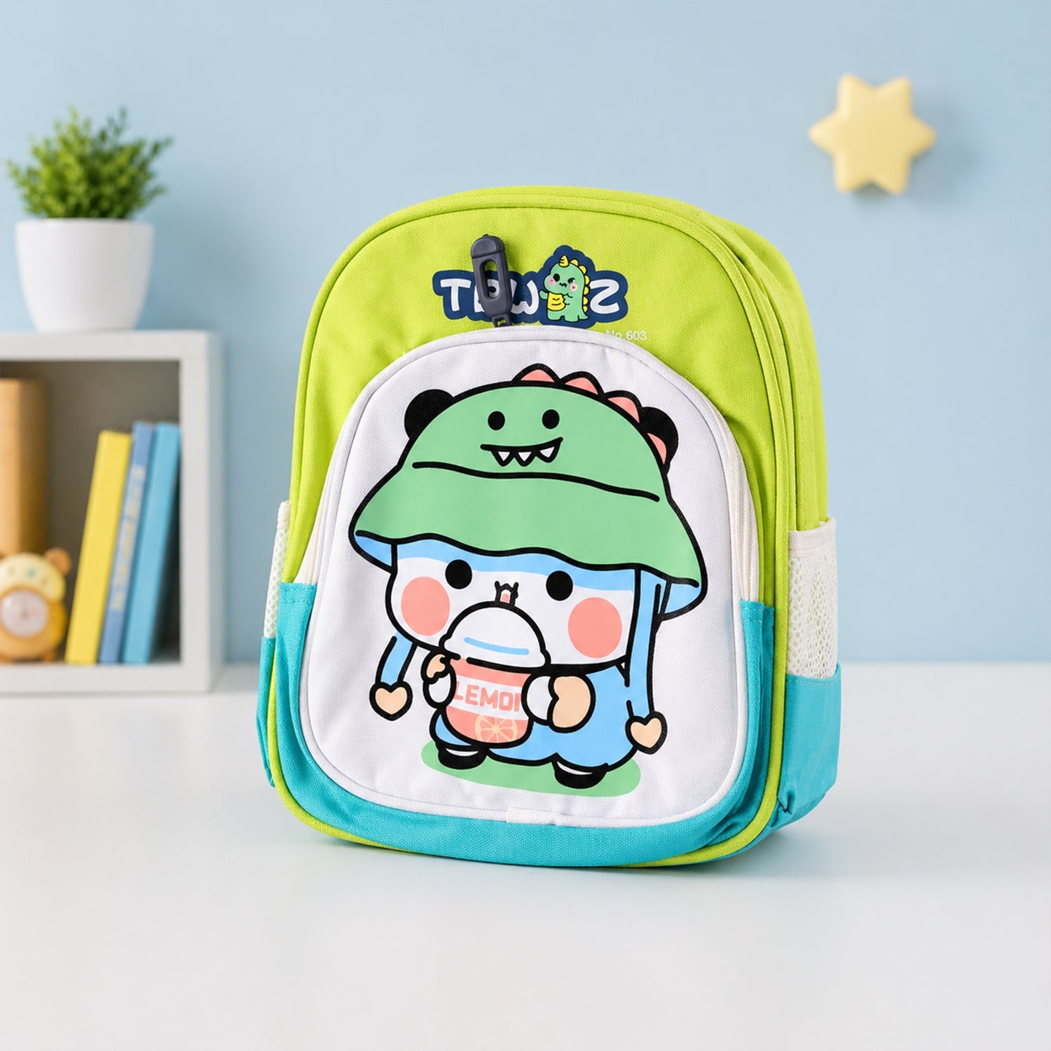 Kids Sling Backpack – Lightweight Cartoon Design for Daily Use - Image 3
