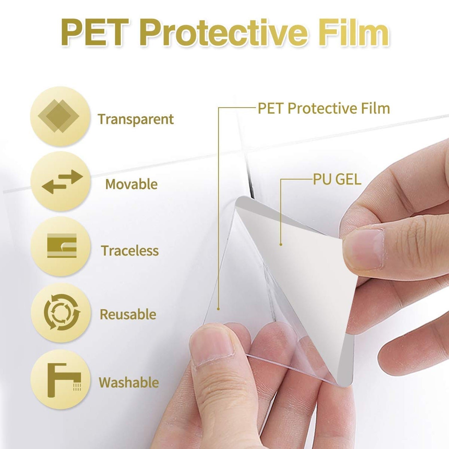 Double-Side Transparent Nano Adhesive Tape – Reusable & Waterproof - Image 10