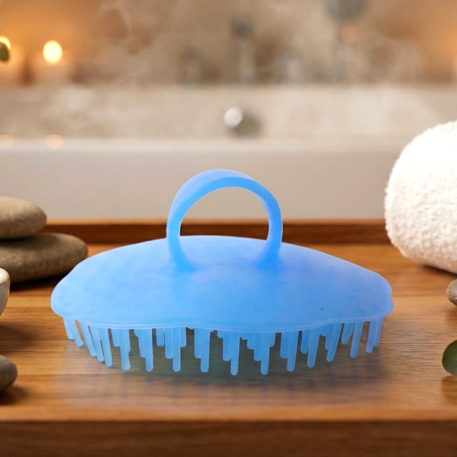 Silicone Scalp Massager – Deep Cleansing Shampoo Brush - Image 3