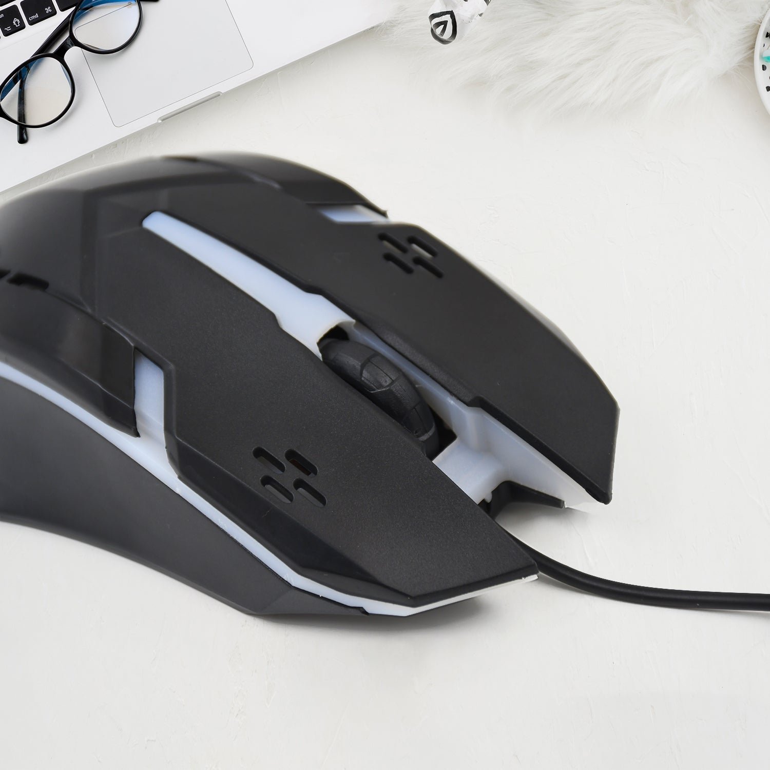 Wired Optical Mouse – Comfortable, Precise Tracking | Compshop - Image 3