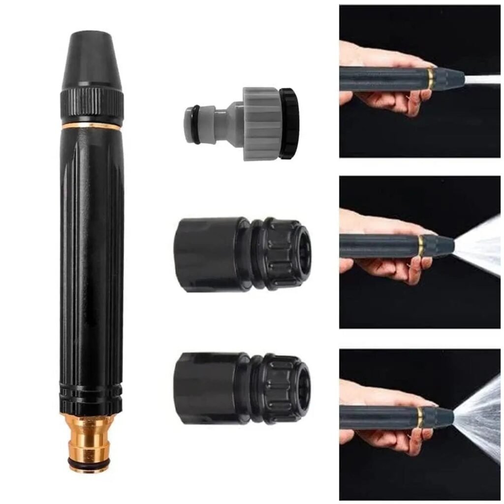 Car Washer Spray Gun - High-Pressure Adjustable Nozzle | Velvet Wheels