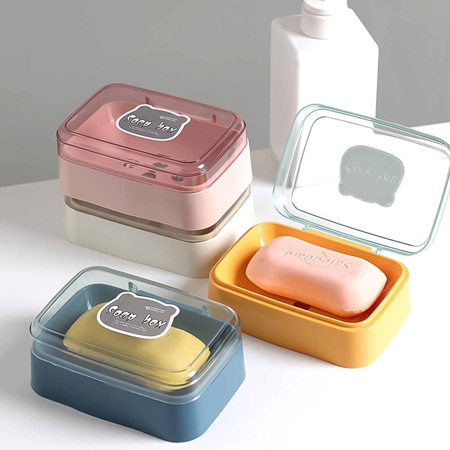 Self-Draining Soap Dish - Portable & Leakproof | VelvetBubbles - Image 5