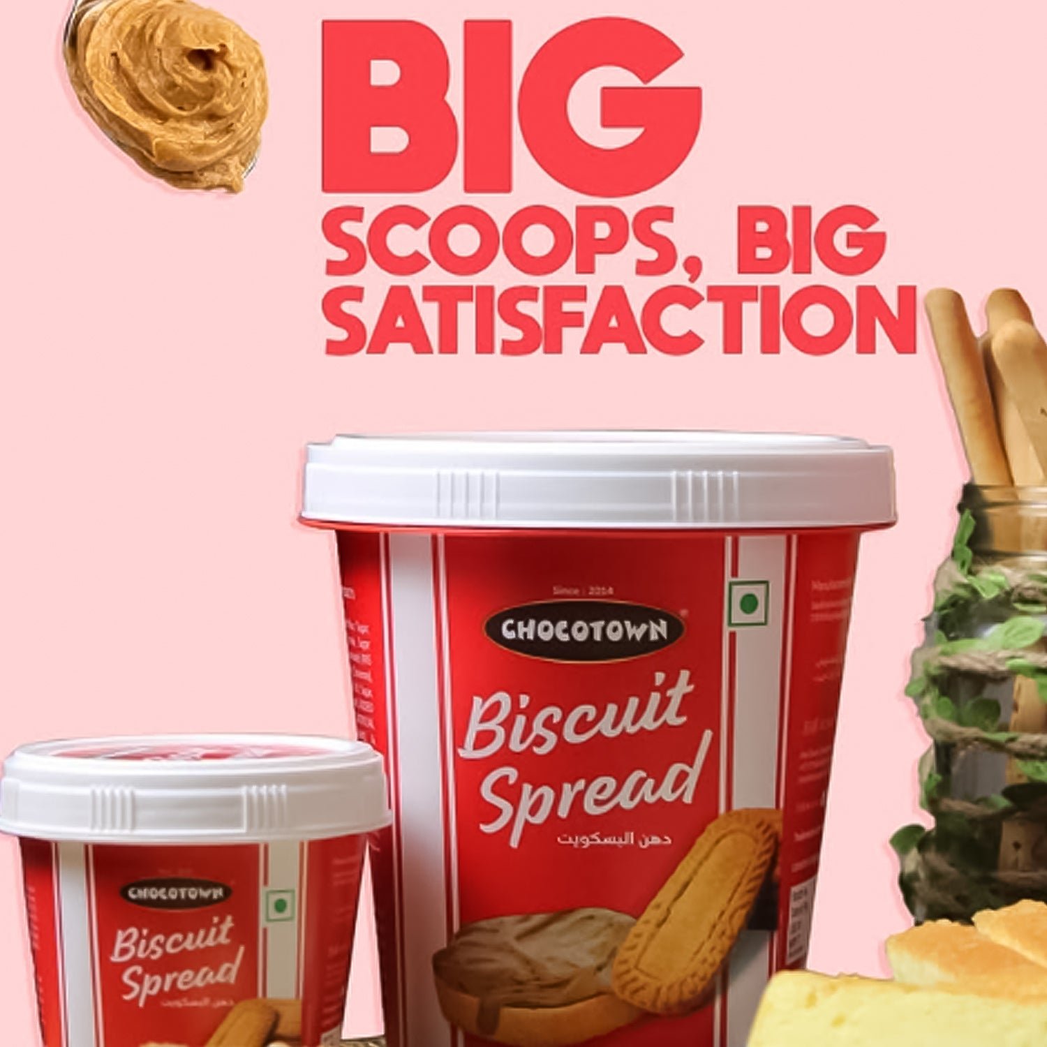 Caramelised Biscuit Spread - Sweet & Creamy 200g | Chocotown - Image 4