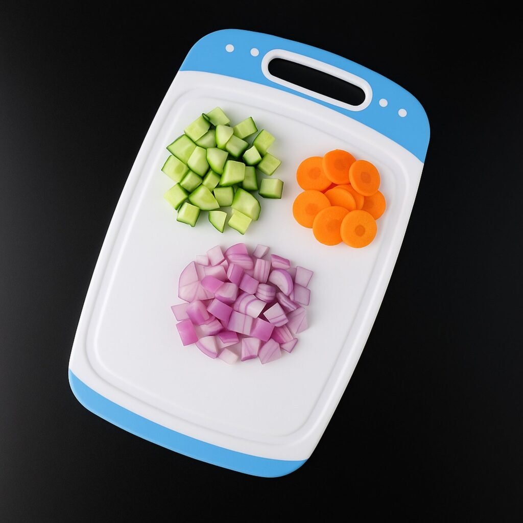 Plastic Chopping Board - Non-Slip, Antibacterial | Pro Clean