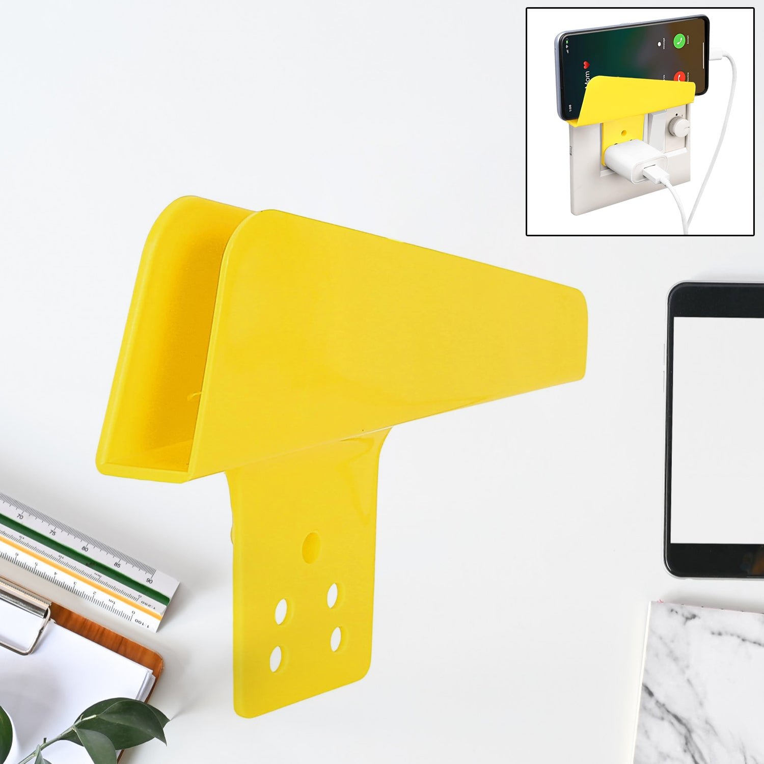 Mobile Charging Stand - Wall Mount Phone Holder | Gambit