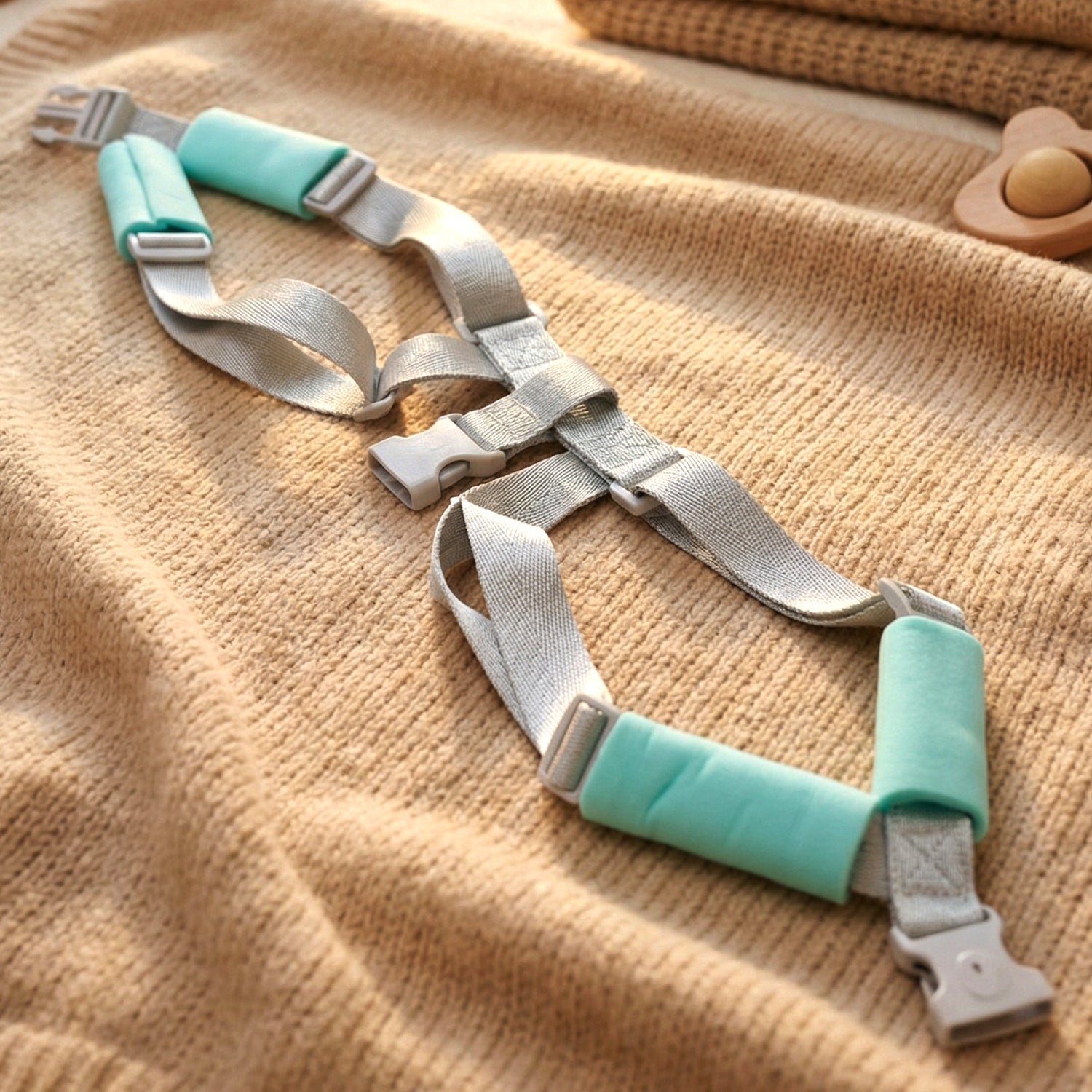 Baby Safety Harness – Adjustable Padded Walking Support Belt - Image 3