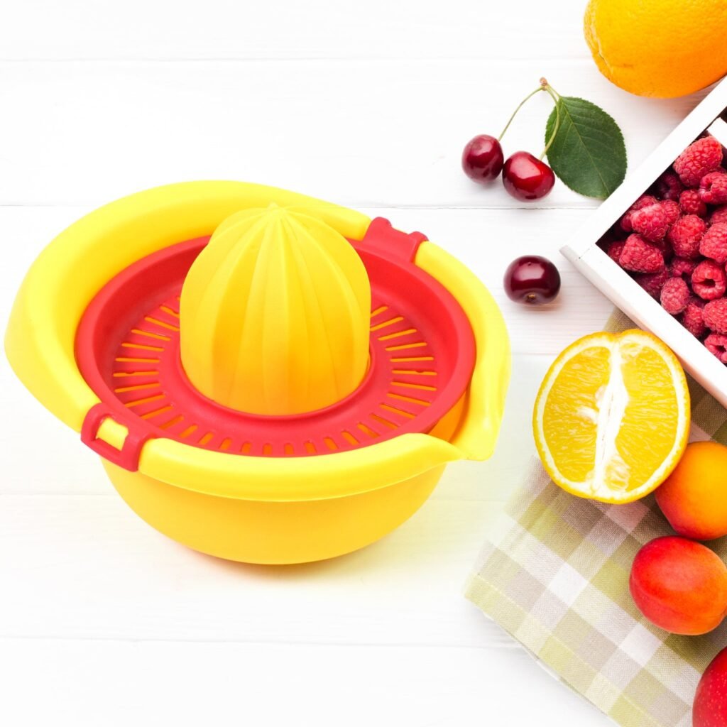 Orange Hand Press Juicer - Durable & Easy Clean | Corporate Kudos