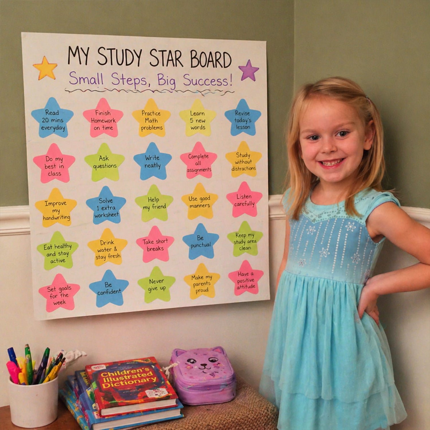 Mix-Shaped Sticky Notes – Reusable & Vibrant Reminders - Image 3