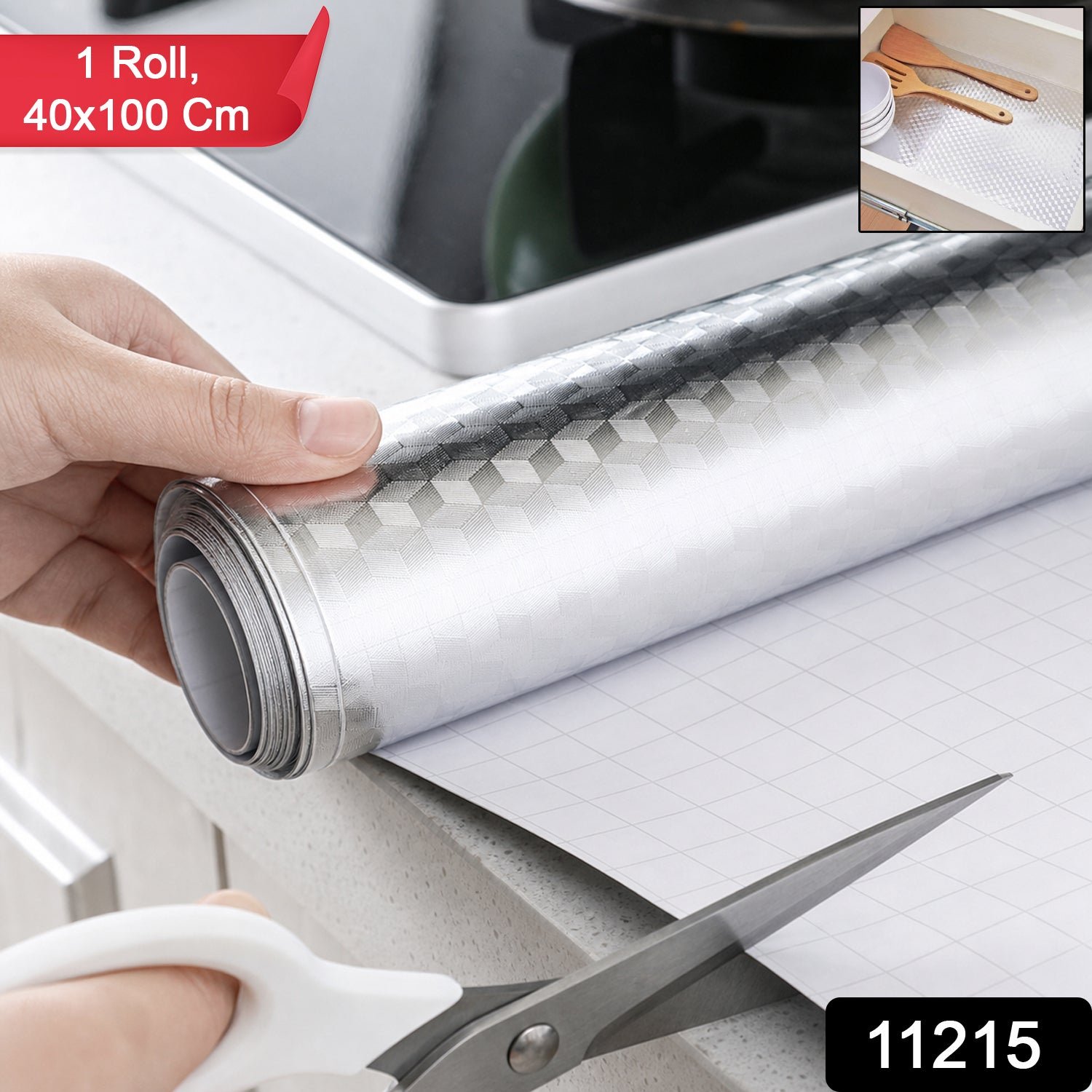 Aluminium Foil Roll – Heavy Duty, Multipurpose Kitchen Use - Image 2