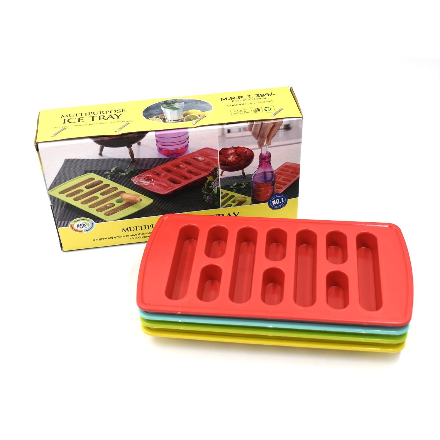 Ice Tray Set – Lightweight & Easy to Use for Quick Ice Making - Image 4
