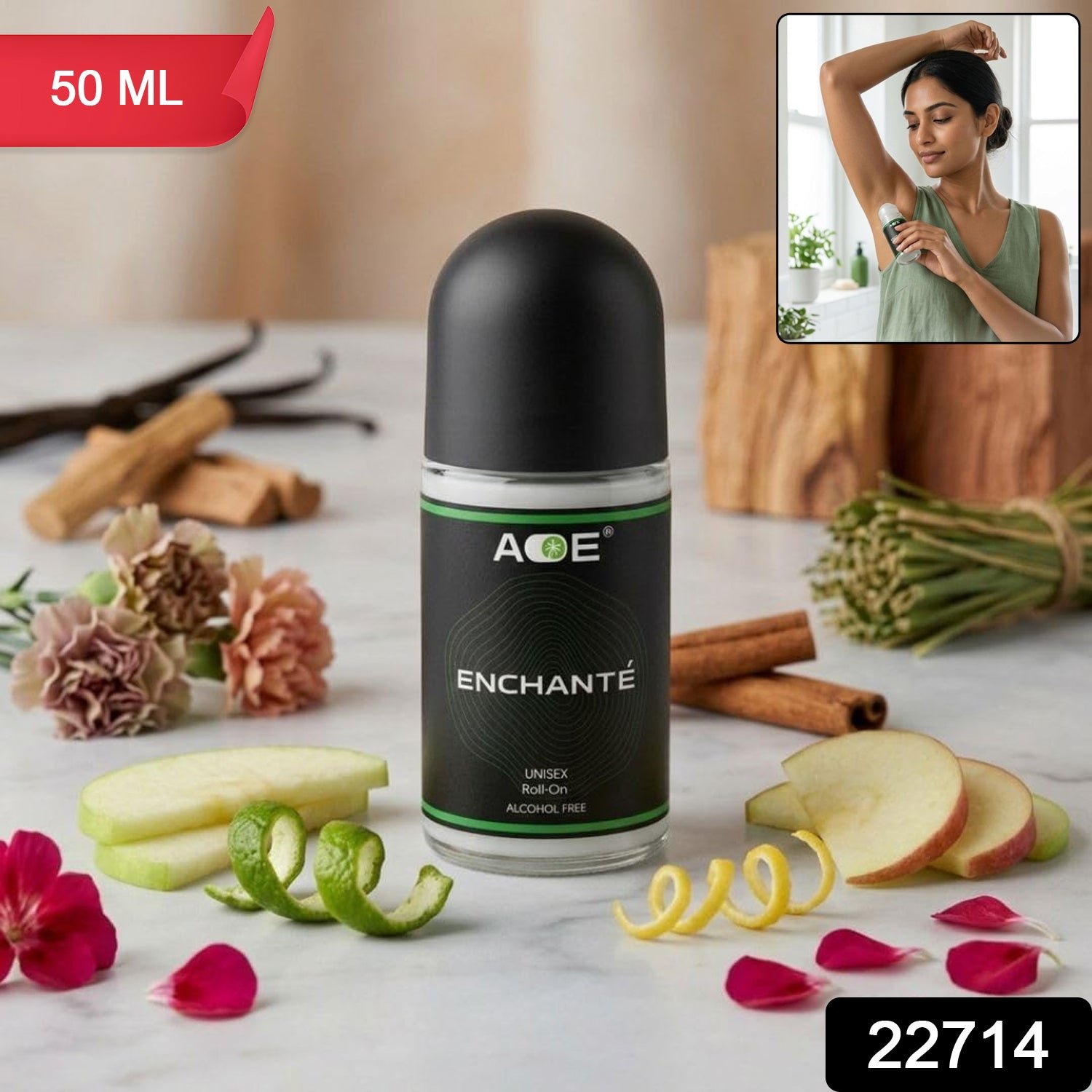 Unisex Roll-On Deodorant – Long-lasting freshness & gentle formula - Image 2