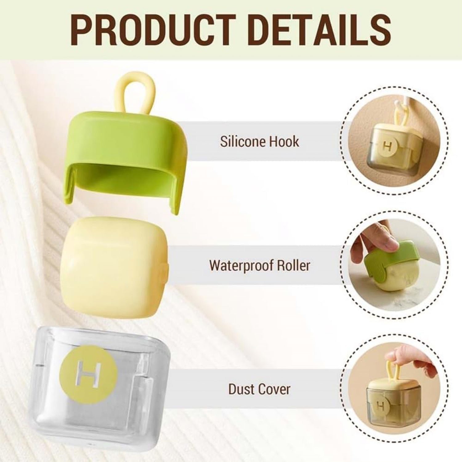 Reusable Lint Roller – Eco-Friendly & Portable for Clothes & Furniture - Image 3