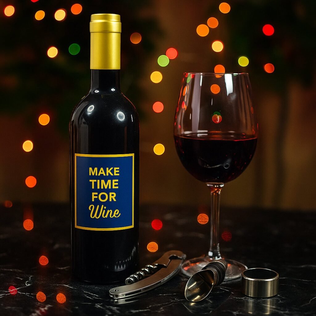 Wine Accessory Gift Set – 4-in-1 Stainless Steel Bar Tools