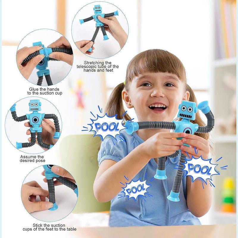 Flexible Robot Magic Spring Toy – Bendable Stretchable Fun for Kids - Image 3