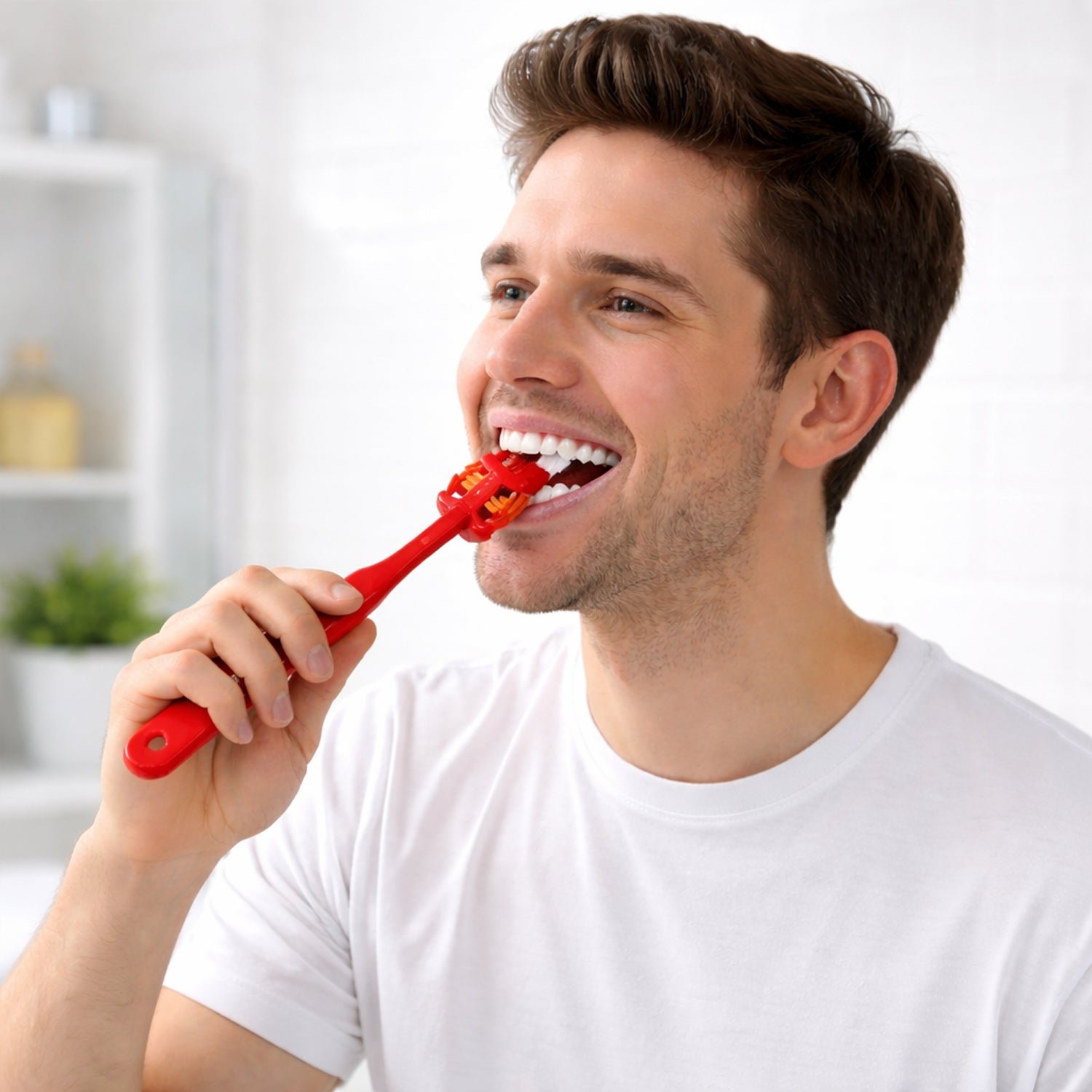 Six-Sided Toothbrush – Ultra-Soft Bristles & Gentle Clean | BrushedUp - Image 2
