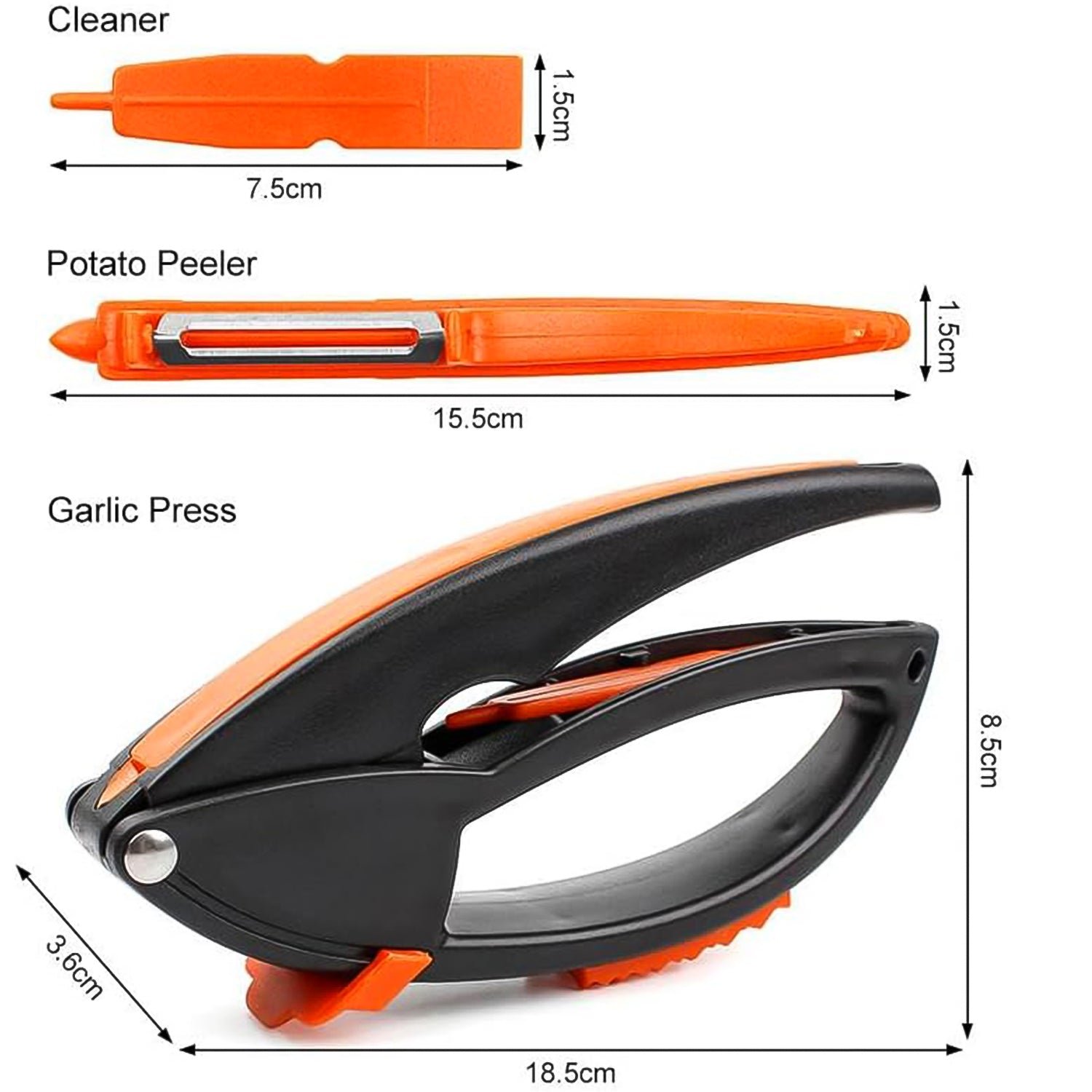 Garlic Press – Multifunctional Easy-Squeeze Tool | ToolMate Pro - Image 4