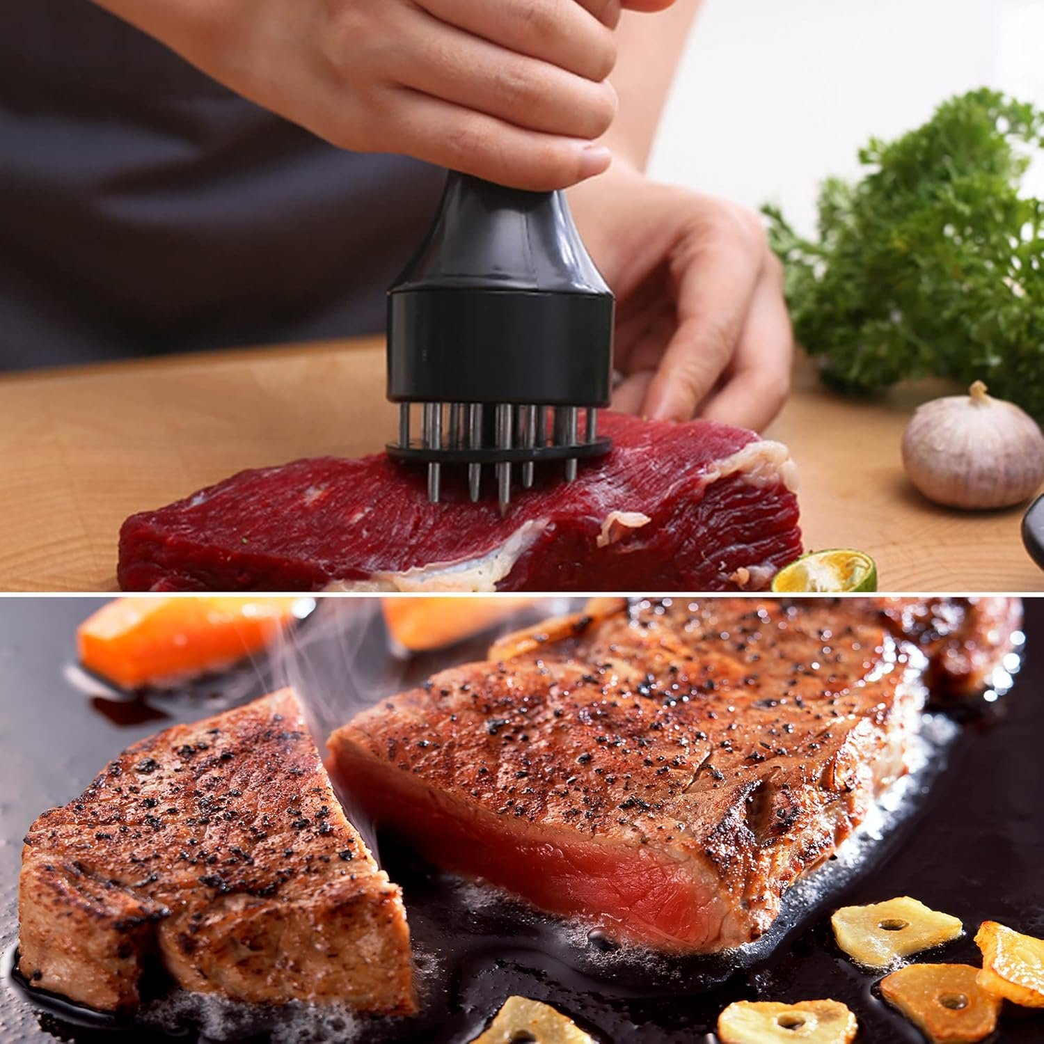 Meat Tenderizer Tool - Stainless Steel Needle for Juicier Meats | ToolMate Pro - Image 4