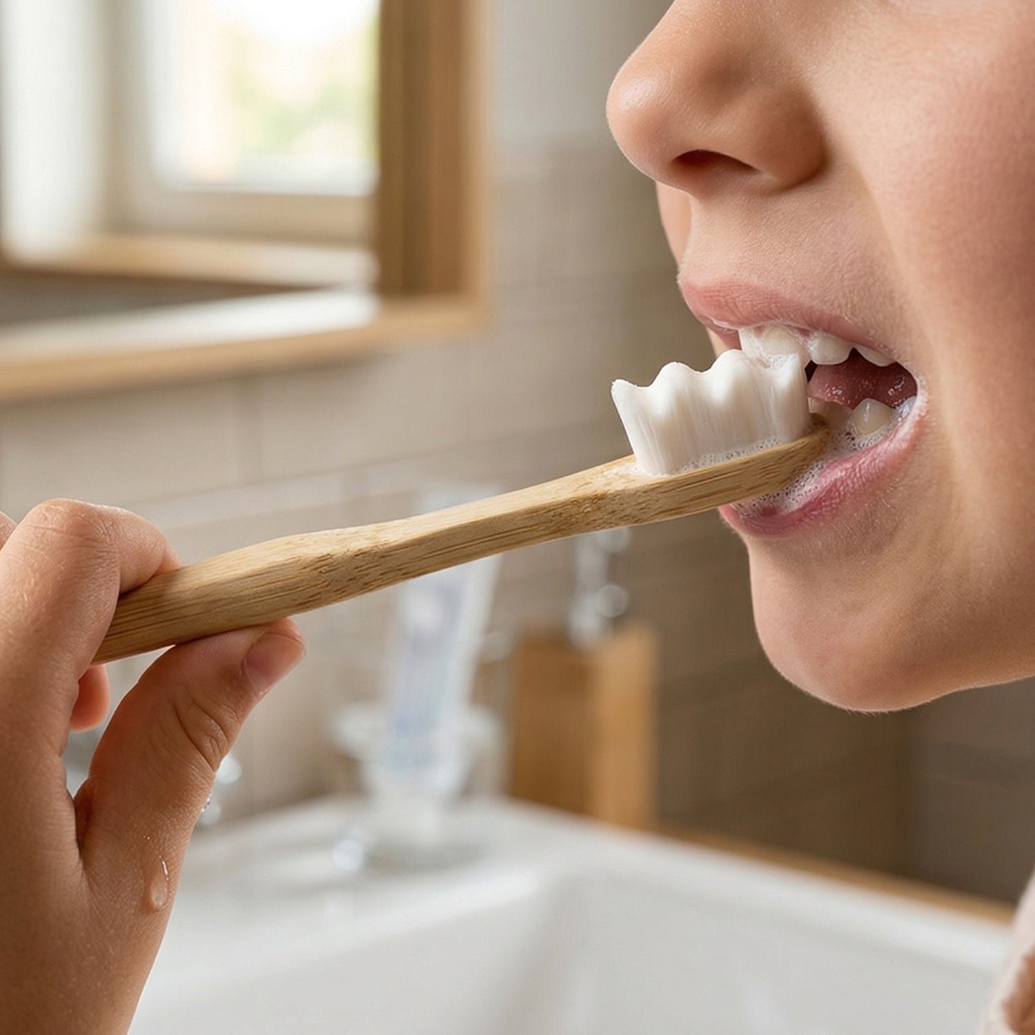 Wooden Handle Toothbrush – Eco-Friendly & Reusable Daily Care - Image 3