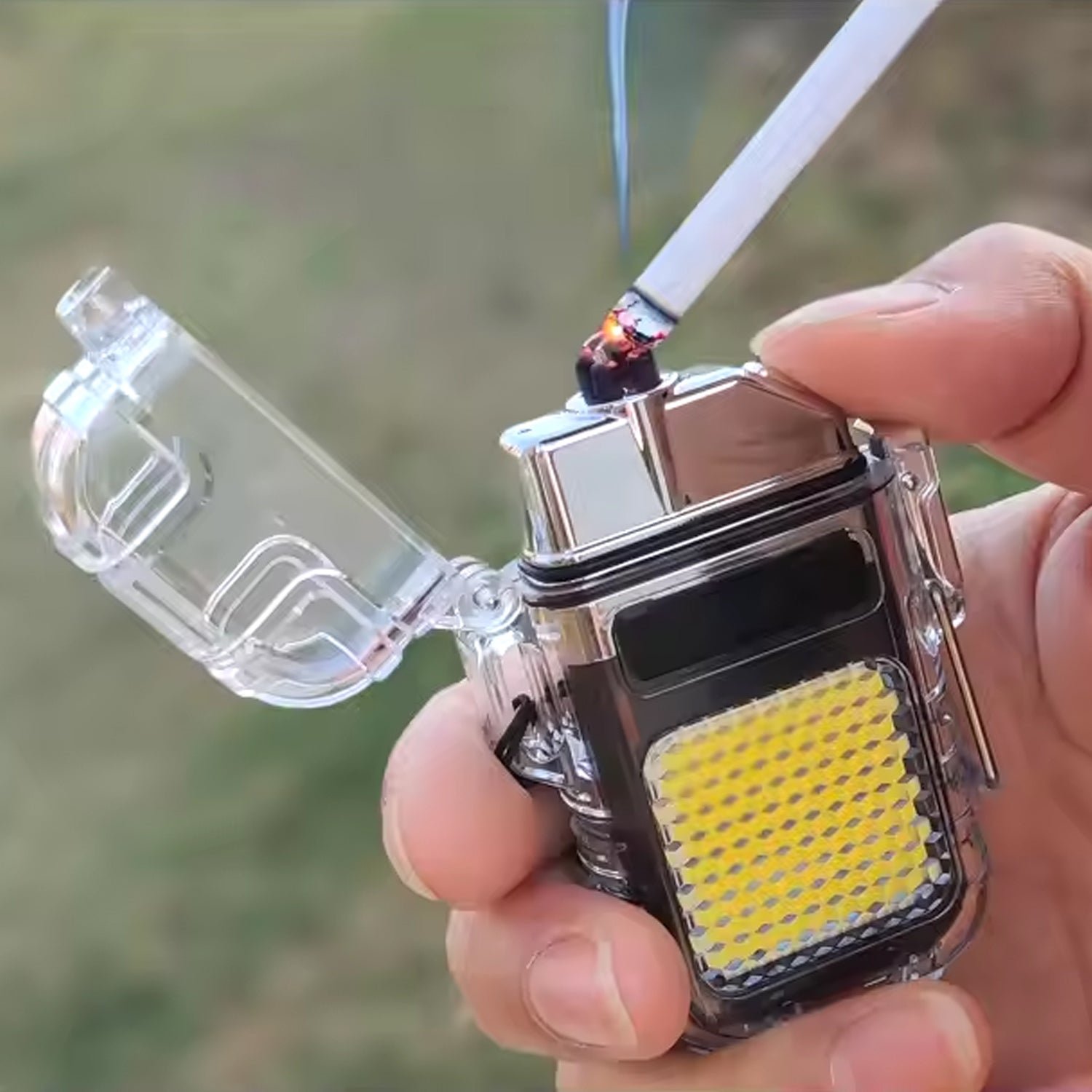 Electric Lighter Flashlight - USB Rechargeable 3-Mode COB | Indo Glow - Image 4