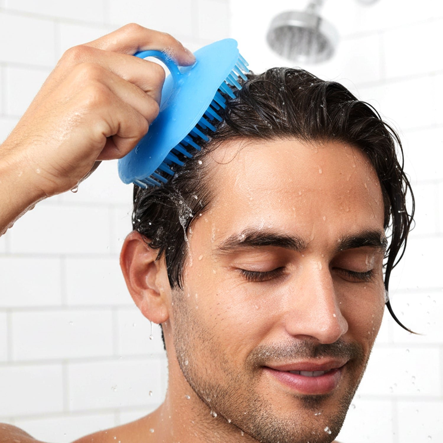 Silicone Scalp Massager – Deep Cleansing Shampoo Brush - Image 4