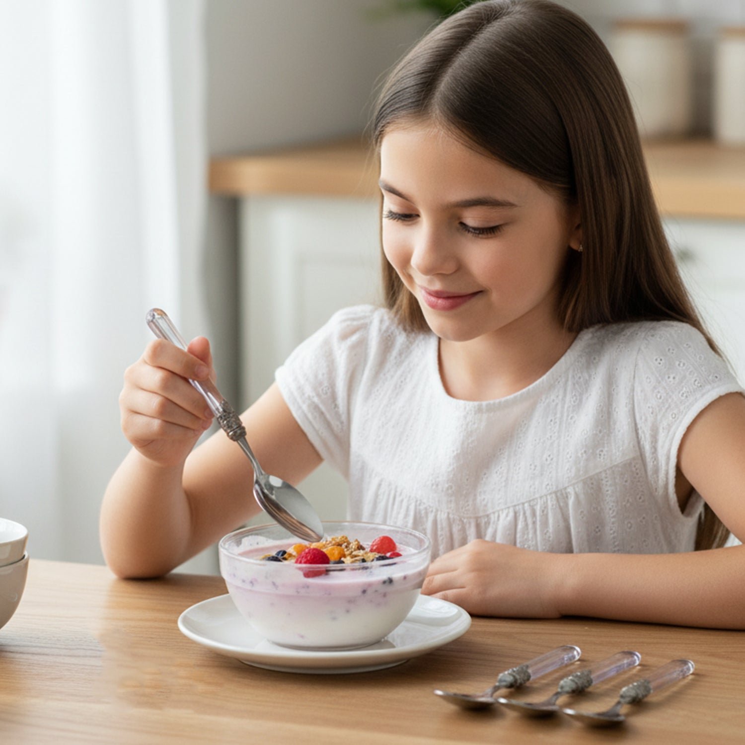 Stainless Steel Dessert Spoon – Elegant Multipurpose Cutlery for Home & Dining - Image 4