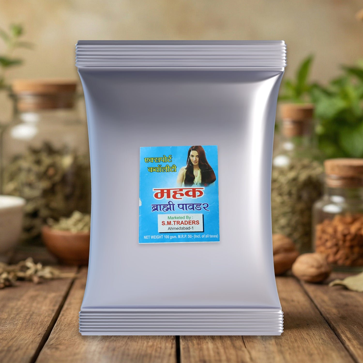 Brahmi Powder for Hair Care – Scalp Nourishment, 100g Pack - Image 4