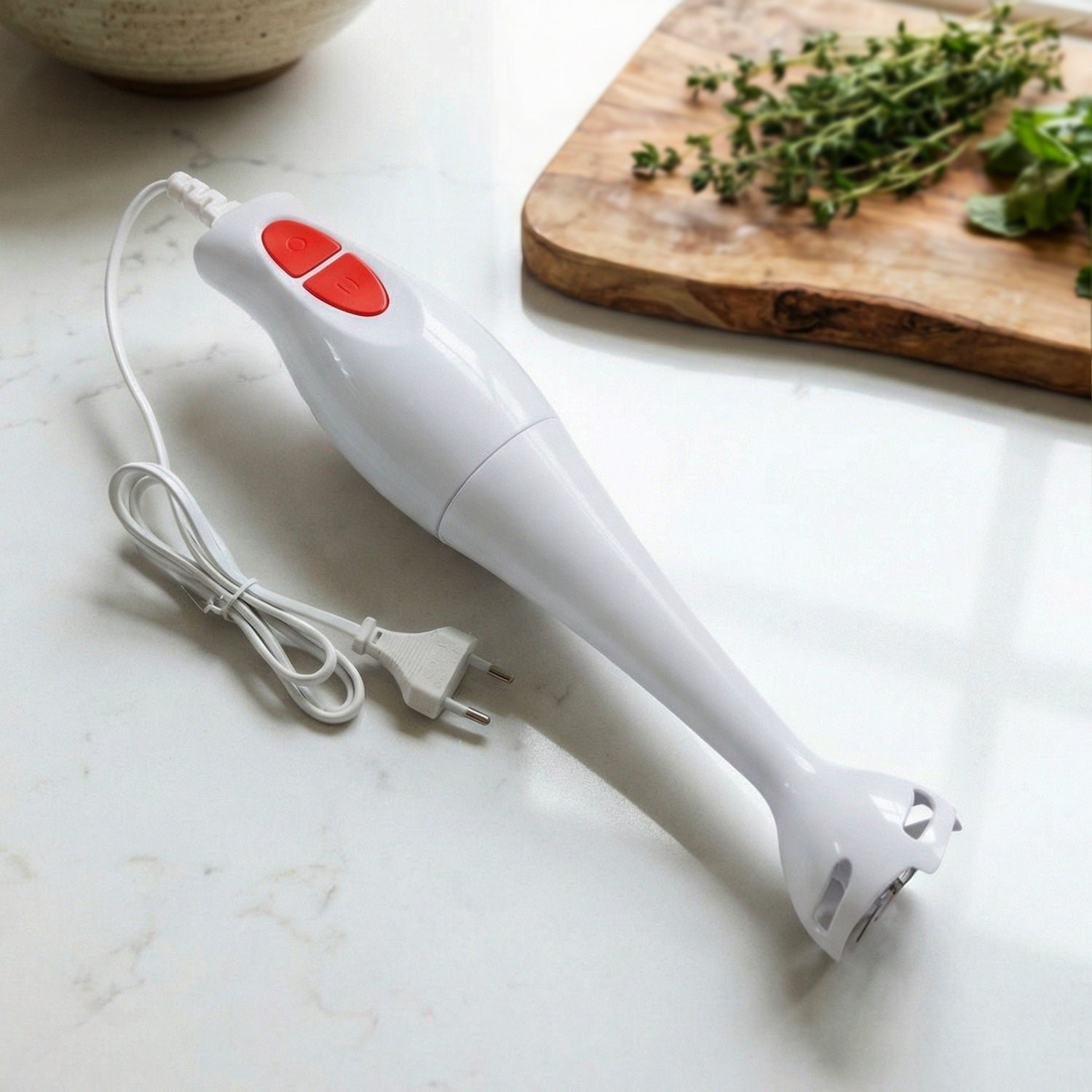 Electric Hand Blender Stick – Stainless Steel Blades & Powerful Motor - Image 4